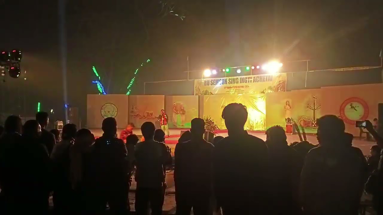 52nd Karbi Youth Festival ll Live performance ll Jamburong song ll  lunsepo Semson Engti
