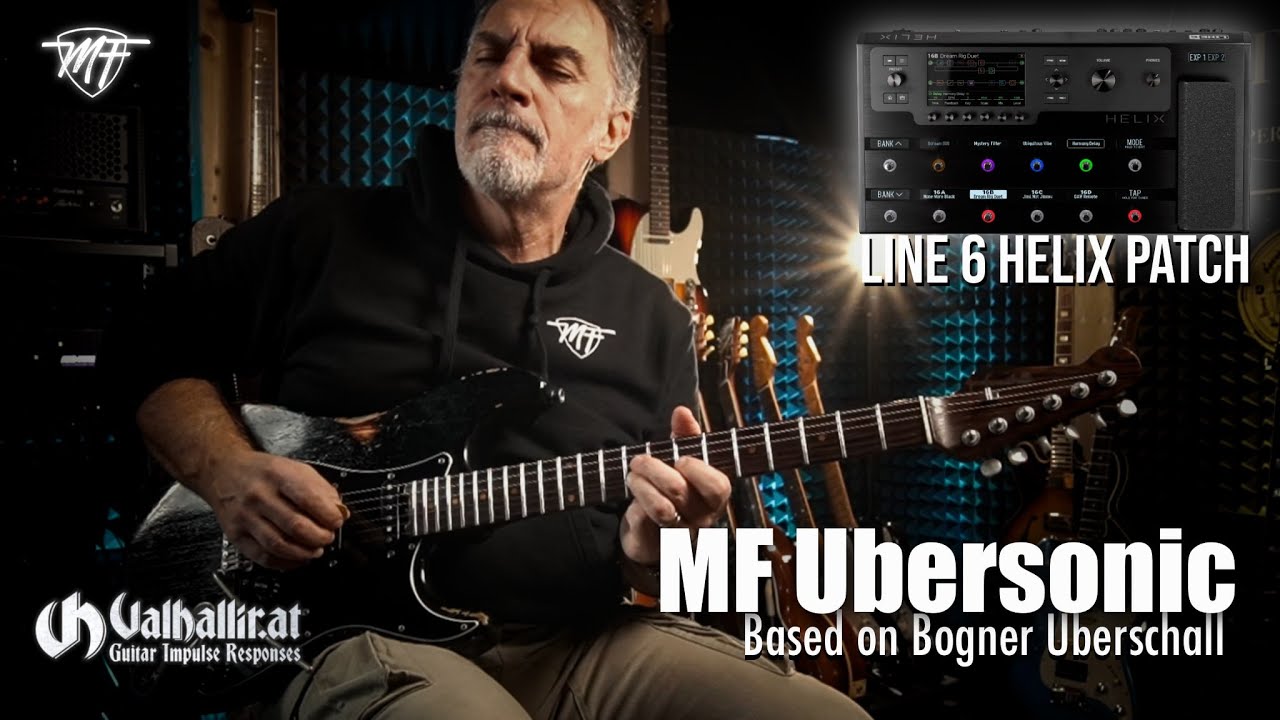 Line 6 Helix Patch - MF Ubersonic based on Bogner Ubeschall - Foreigner, I'll Fight For you