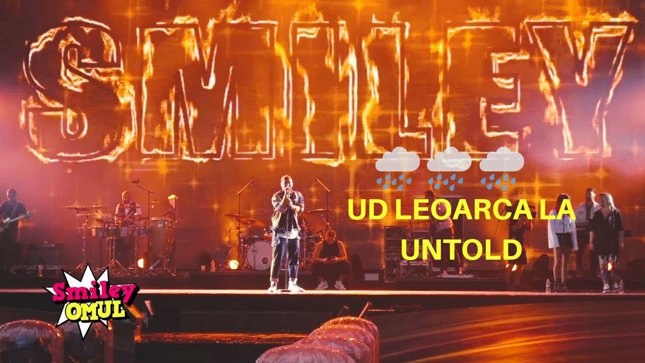 Smiley Omul (50) - Am cantat cu 15.000 de oameni in ploaie la UNTOLD