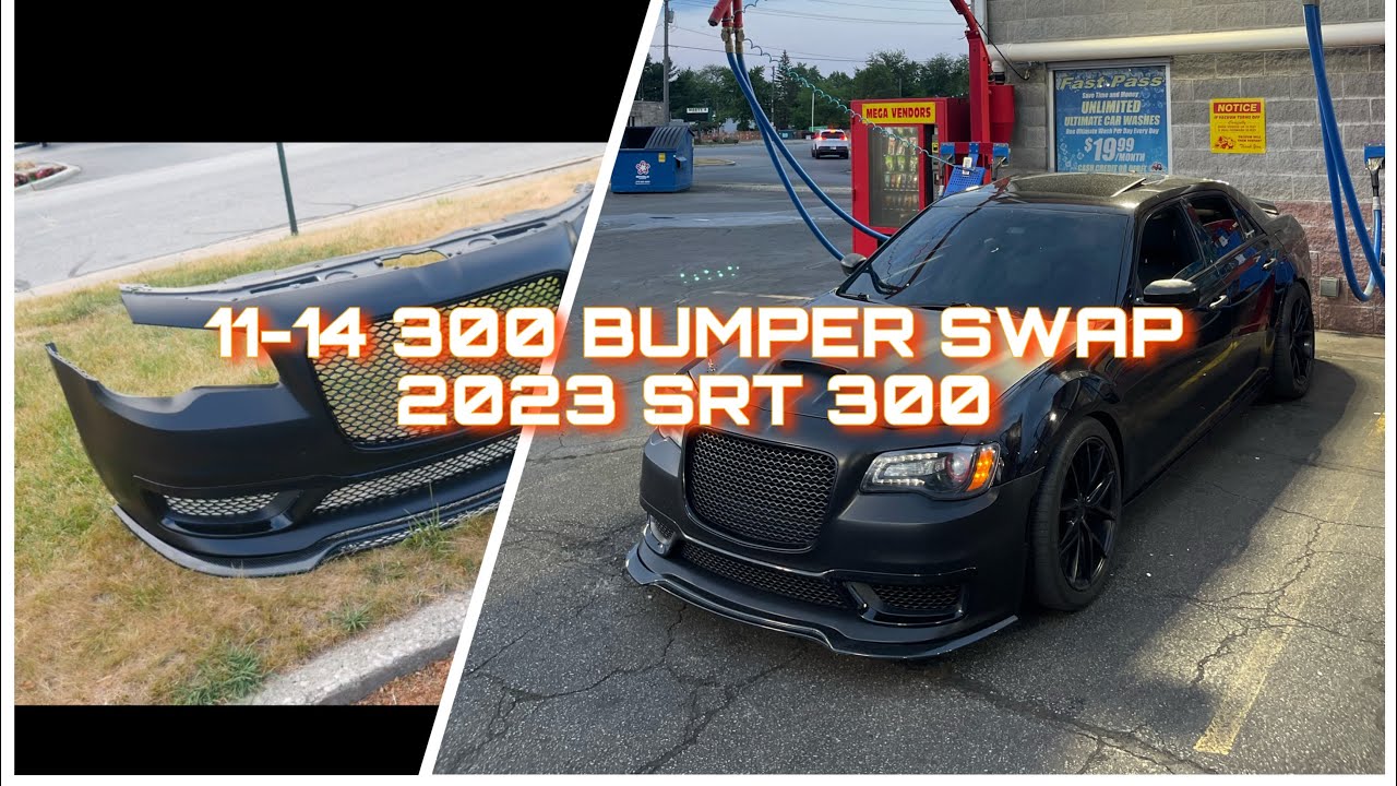 11-14 CHRYSLER 300 SRT FRONT BUMPER SWAP ‼️ “ EASY INSTALL “