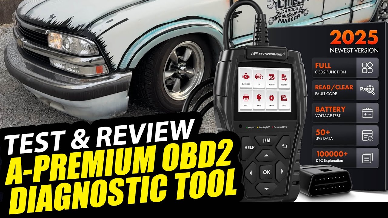 A-Premium AD200 Professional OBD2 (OBDII)‬‭ Scanner Car Diagnostic Tool - Unbox, Test and Review