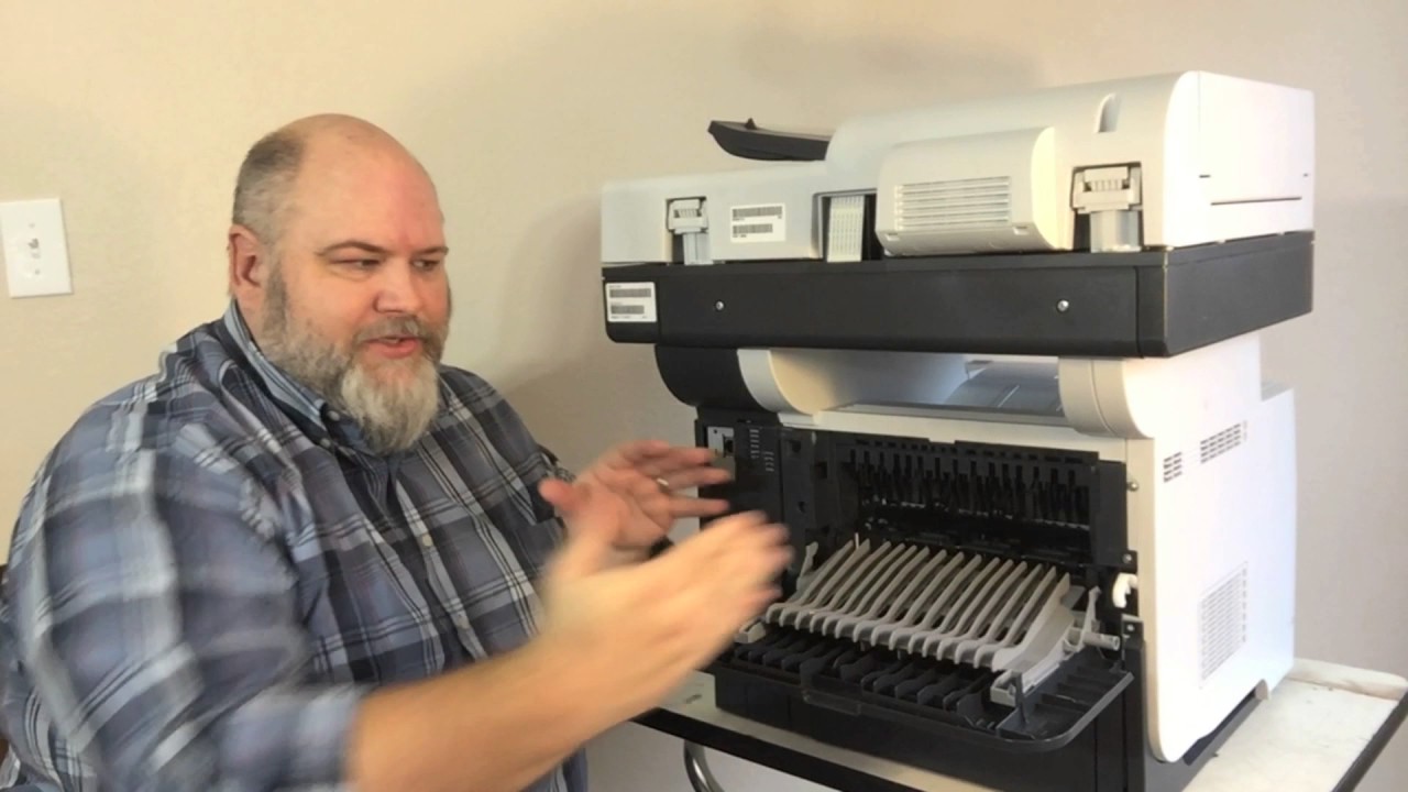 PRINTER REPAIR: How To Do Maintenance On Your HP LaserJet M525C MFP