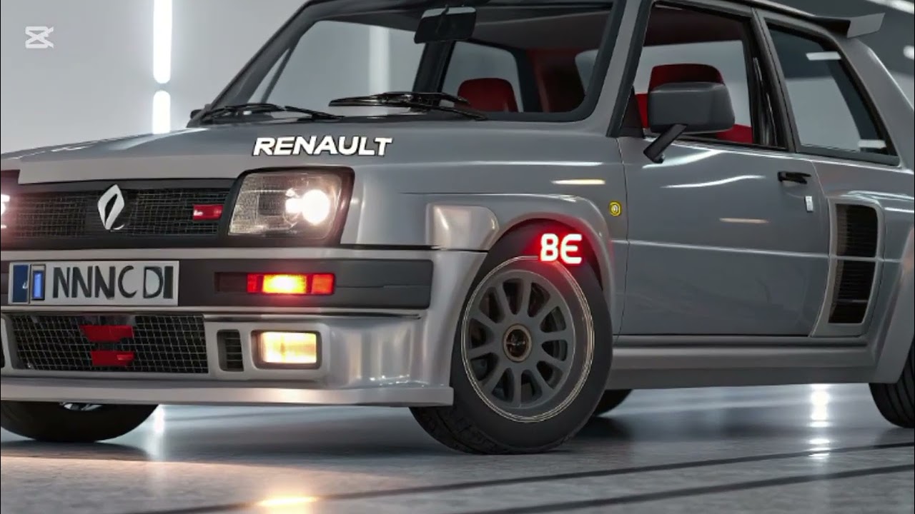 Renault 5 Turbo 3E 2025電動モンスター現る！ルノー5 ターボ3Eがヤバすぎる！