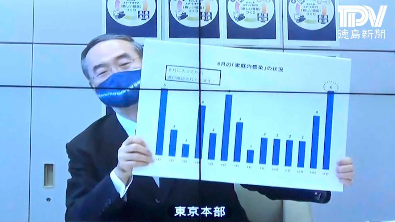 徳島県飯泉嘉門知事記者会見　2021年8月15日