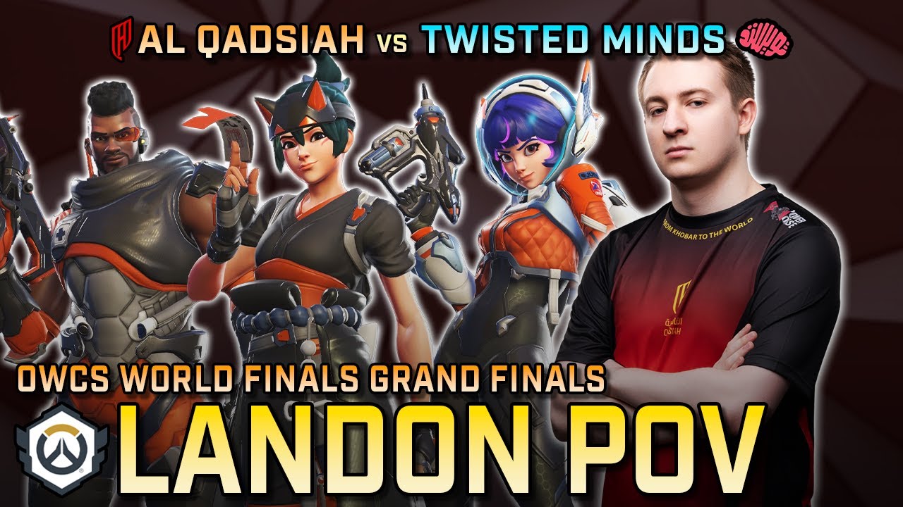 [ Landon POV + Cam ] GOD on Bap | Al Qadsiah vs Twisted Minds | OWCS Grand Finals