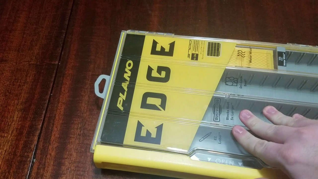 Plano Edge 3700 First Impressions