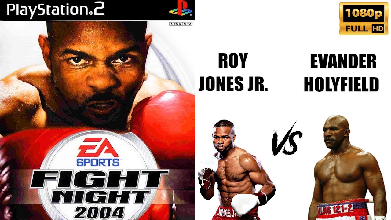 Fight Night 2004 - PlayStation 2 - Roy Jones Jr. vs. Evander Holyfield