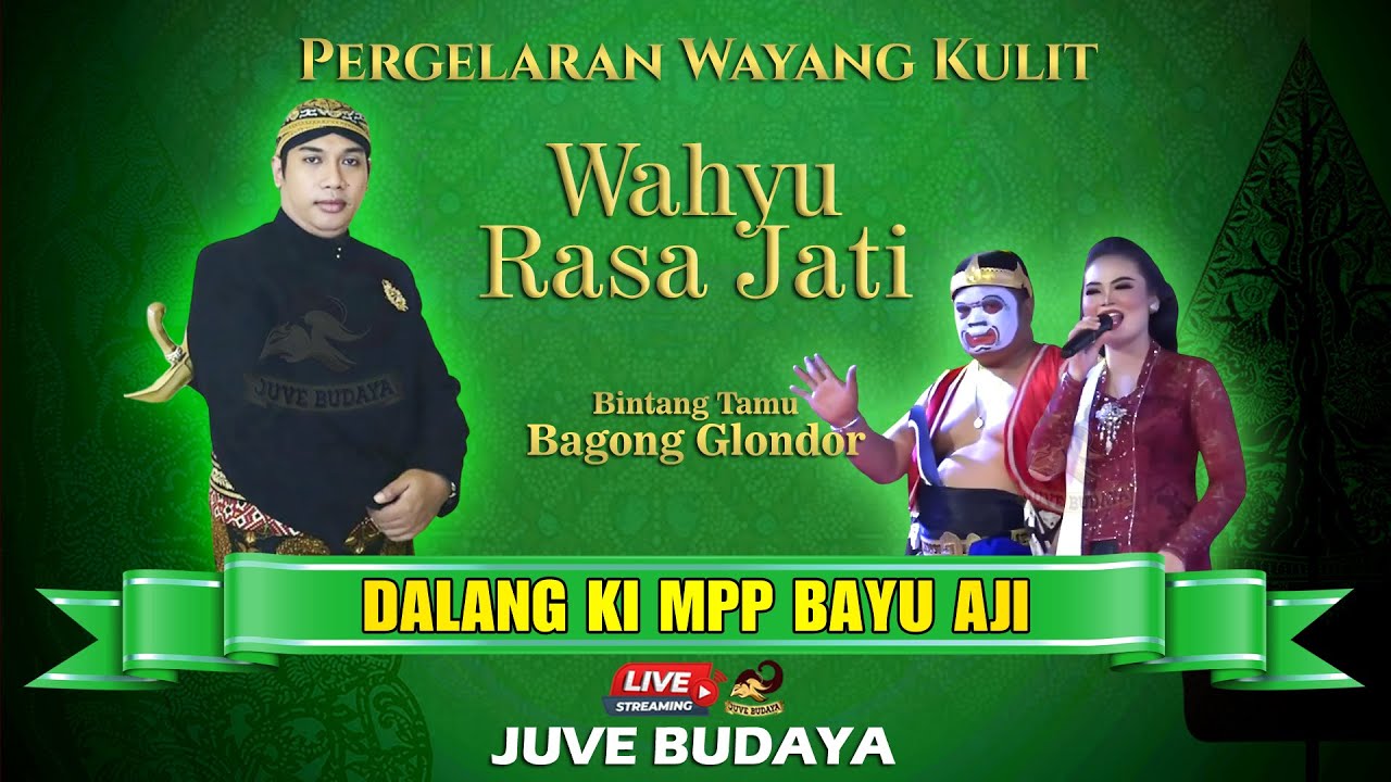 🔴 WAYANG KULIT KI BAYU AJI - BINTANG TAMU BAGONG GLONDOR - WAHYU RASA JATI (REC)