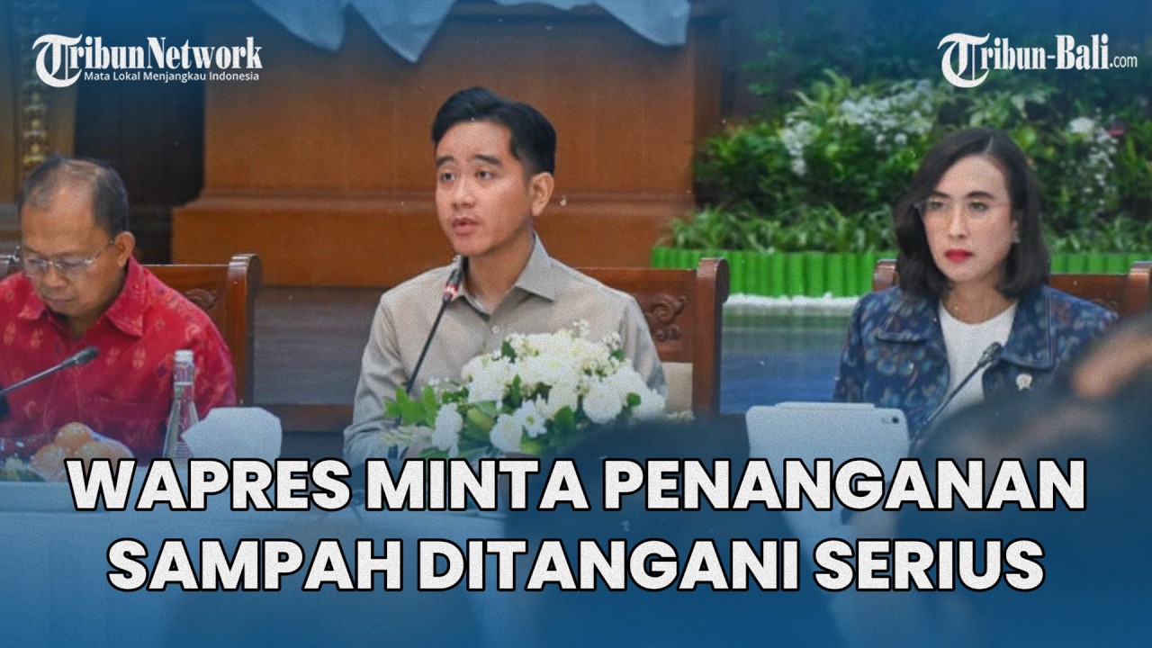 Wapres Gibran Minta Penanganan Sampah di Bali Ditangani Serius Jelang Libur Lebaran