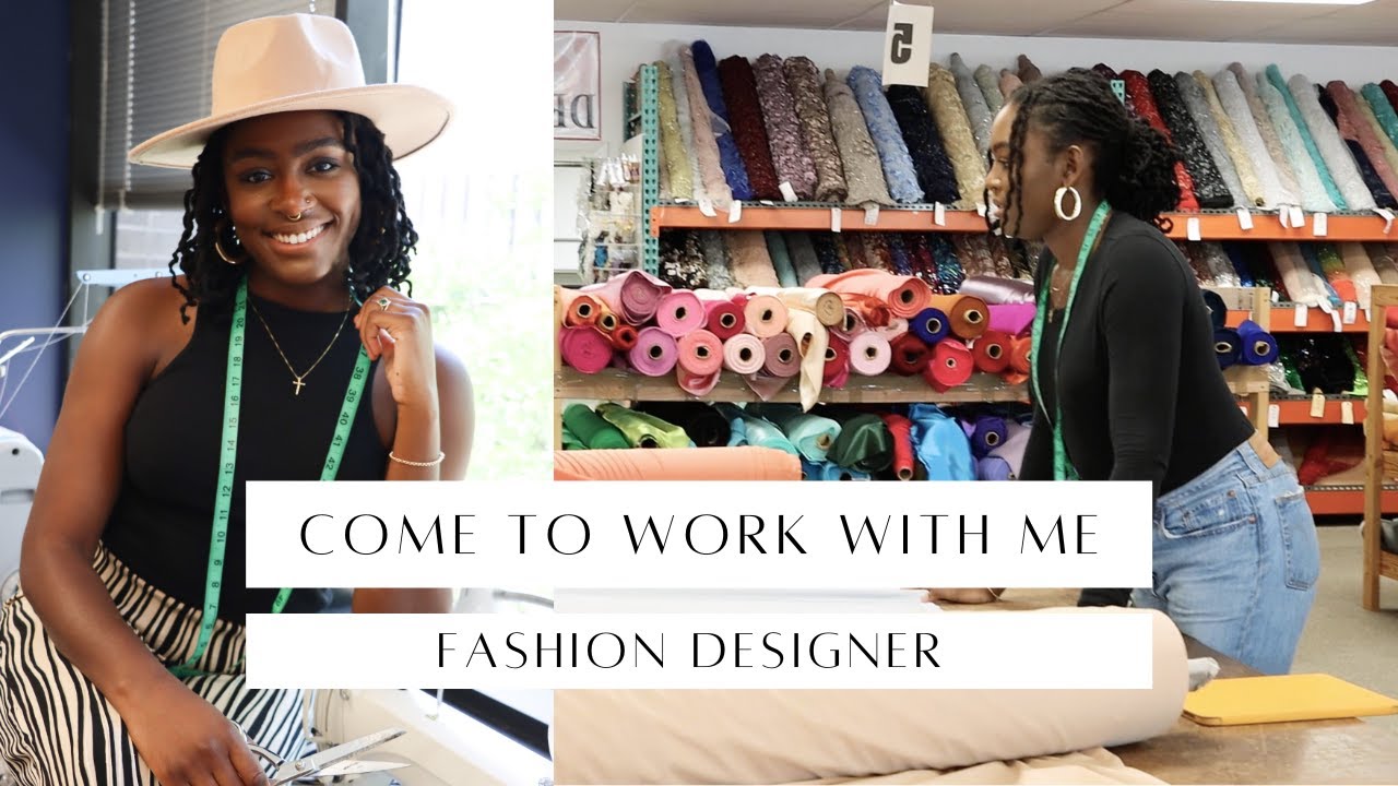 VLOG | Come to Work With Me | Fashion Designer Day in the Life