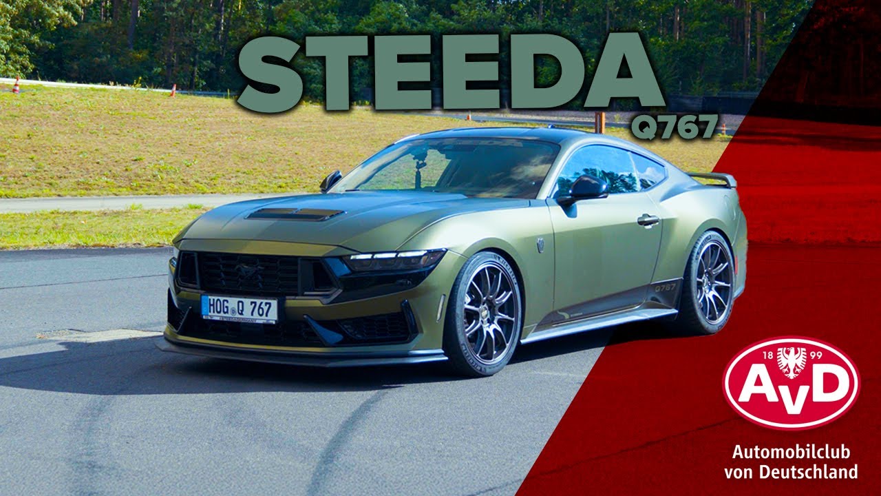Steeda Q767, amerikanischer Muscle-Car-Traum mit europäischer Präzision | AvD Fahrberichte