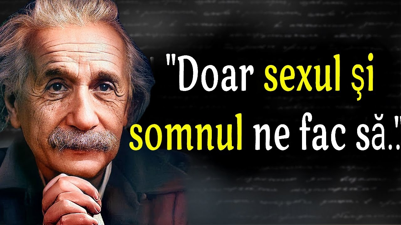 60 Lecţii de Viaţă de la Albert Einstein de Știut cât Mai Devreme în Viaţă