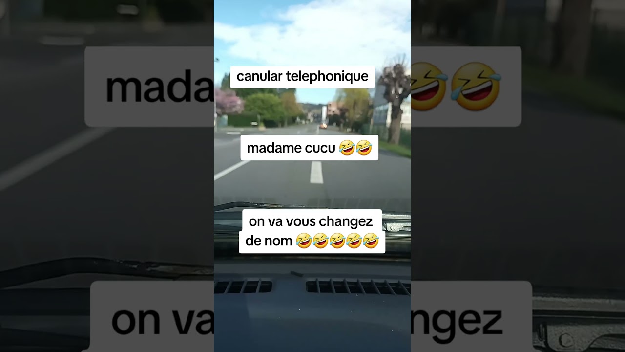 Madame cucu de lafess canular 