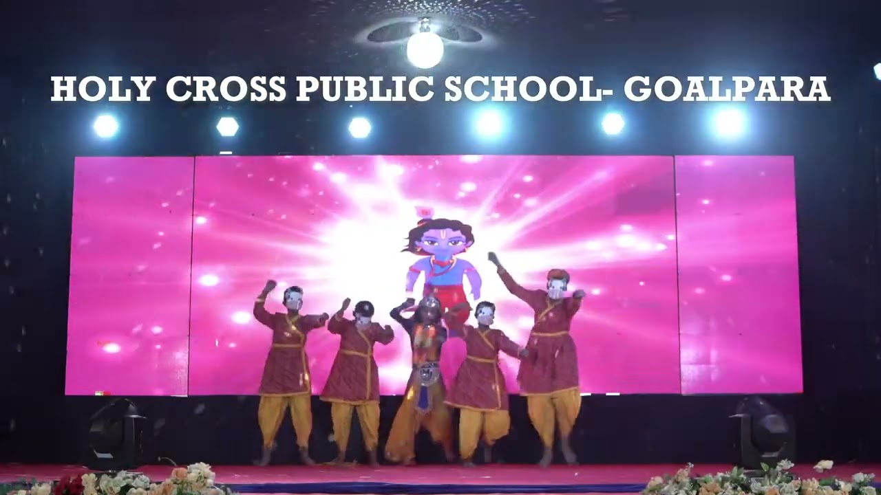 Krishna Leela Dance Performance || HOLY CROSS PUBLIC SCHOOL || Annual Day 2026