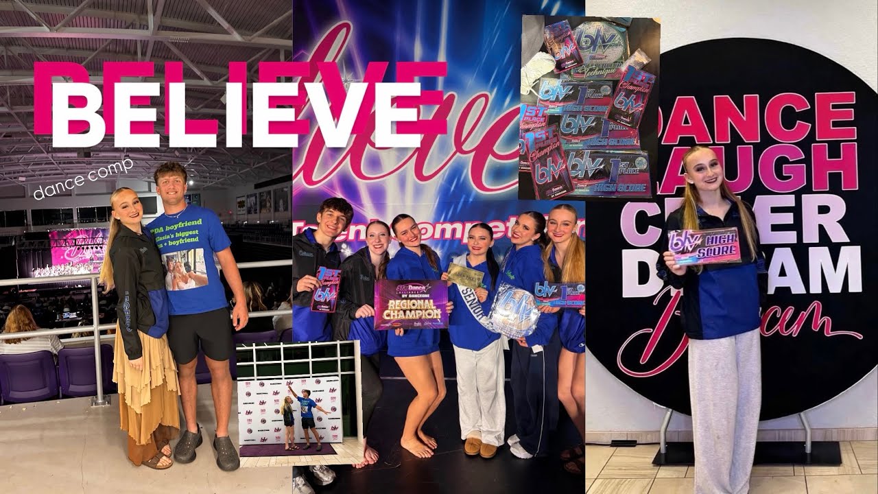 BELIEVE dance comp vlog!!! 