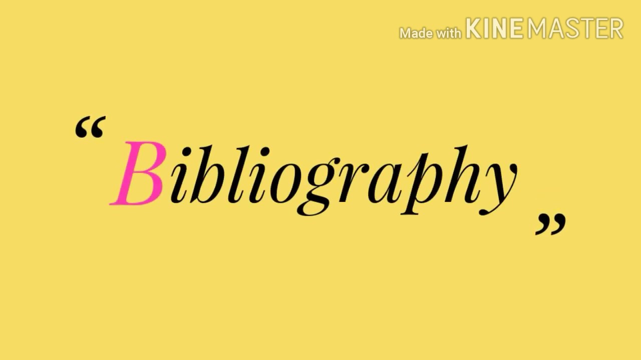 Bibliography in Tamil | Research Methodology |
