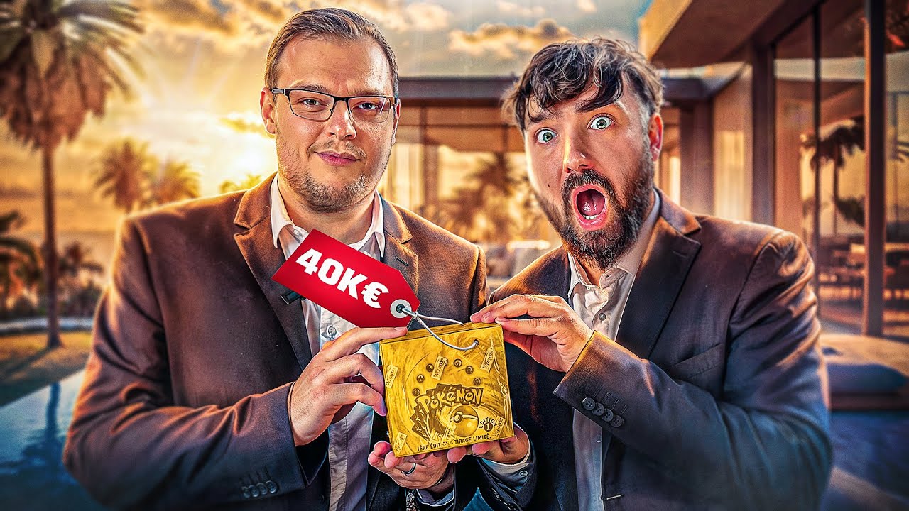 OUVERTURE D&rsquo;UN DISPLAY POK&Eacute;MON SET DE BASE &Eacute;DITION 1 &Agrave; 40 000 EUROS FRAN&Ccedil;AIS !
