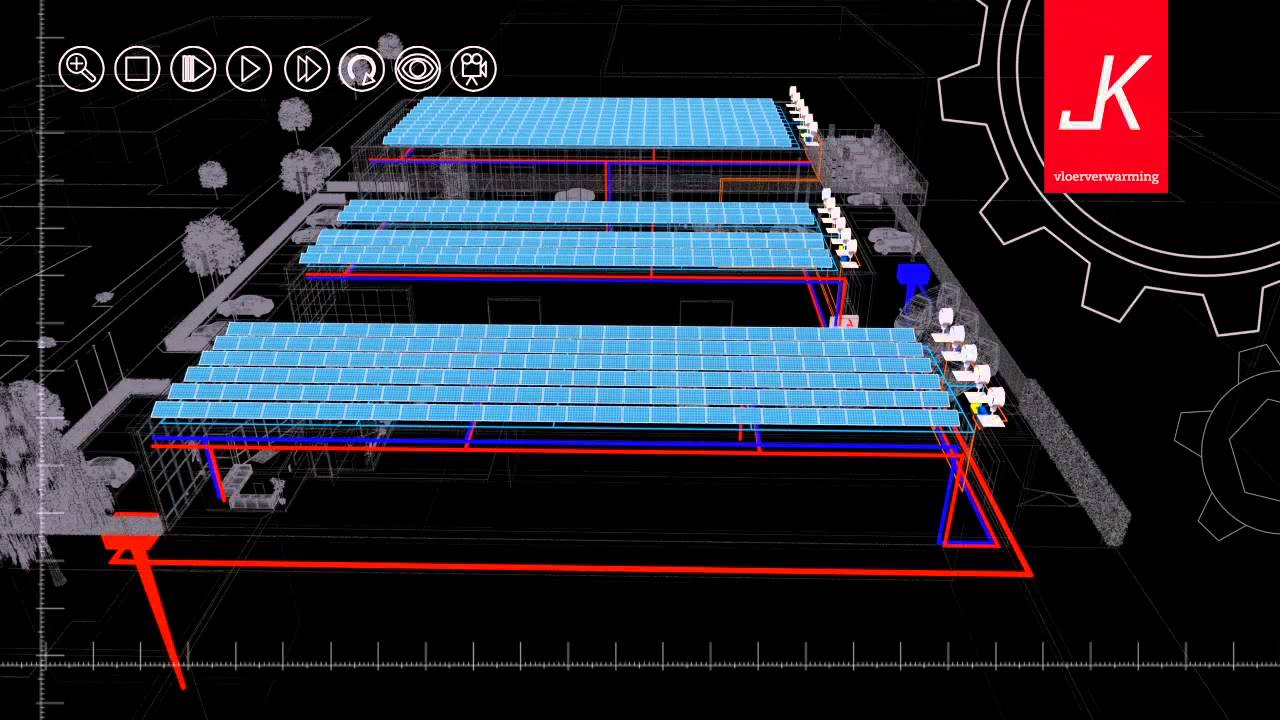 3D animatie voor JK vloerverwarming