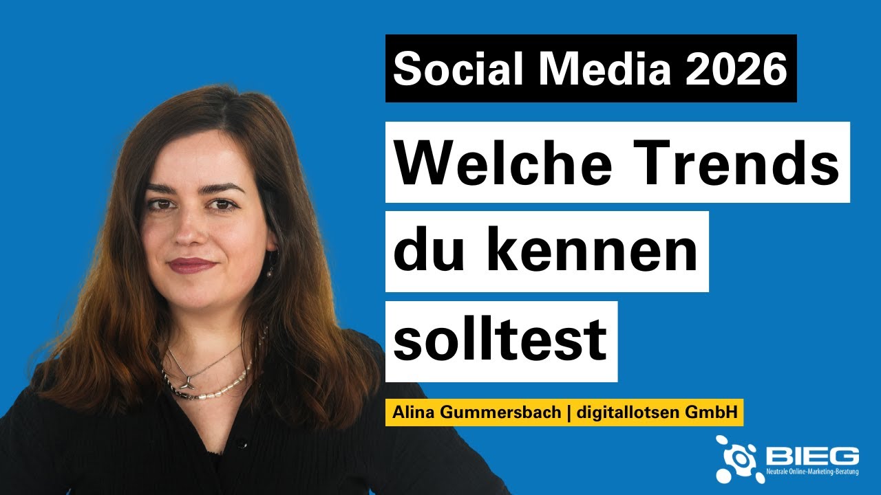 Social-Media-Trends 2026 – was du auf keinen Fall verpassen solltest