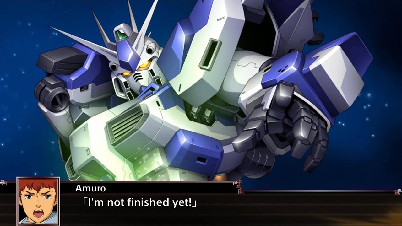Super Robot Wars X (EN) - Hi-Nu Gundam Event (Stage 35)[Char's Counterattack Beltorchika's Children]