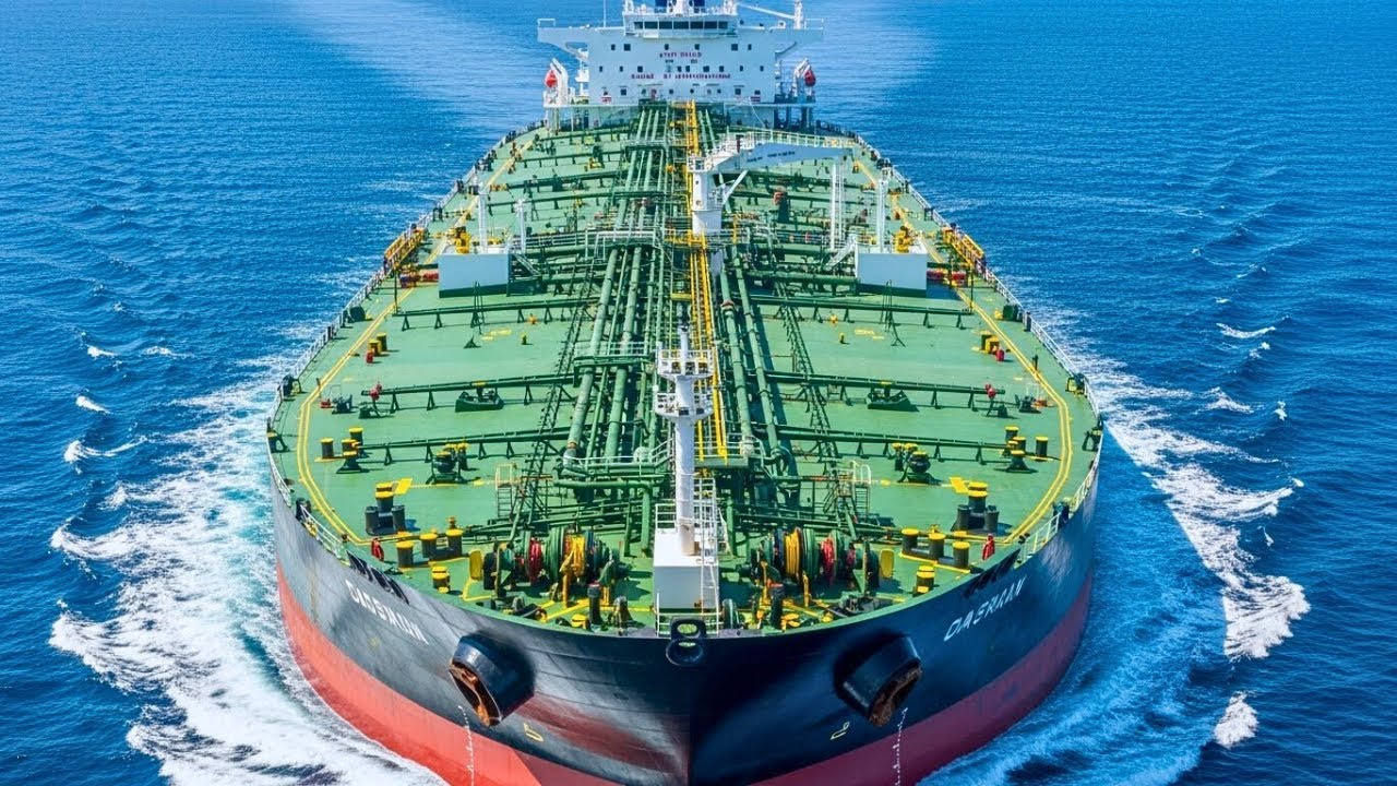 Dentro de los BUQUES CISTERNA que navegan con 150 MILLONES de DÓLARES en PETRÓLEO