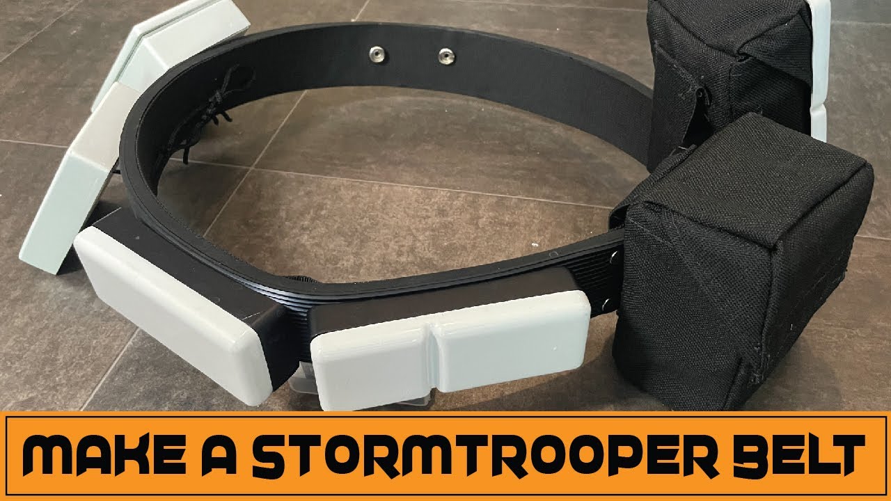 How to make a Stormtrooper belt (First Order)