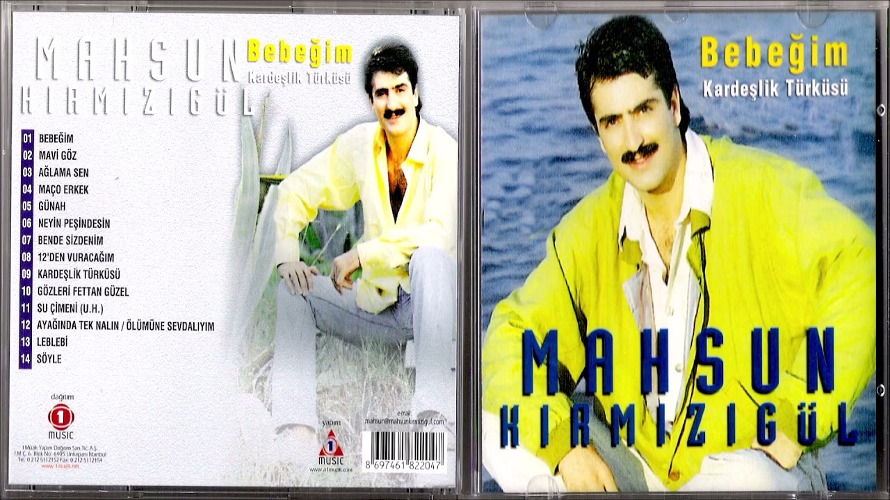 Mahsun Kırmızıg&uuml;l - Kardeşlik T&uuml;rk&uuml;s&uuml; (Y&uuml;ksek Kalite) 1993