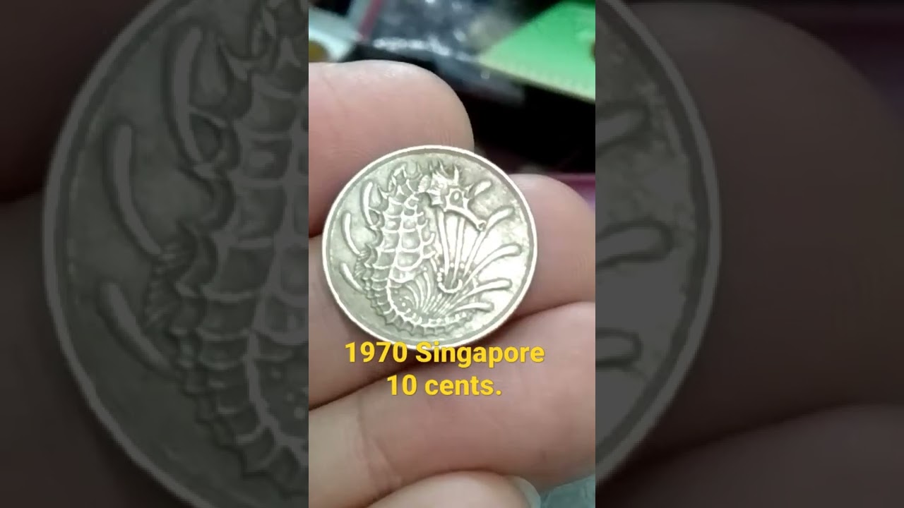 1970 singapore 10 cents. #numista  #oldcoins #plslikesubscribe