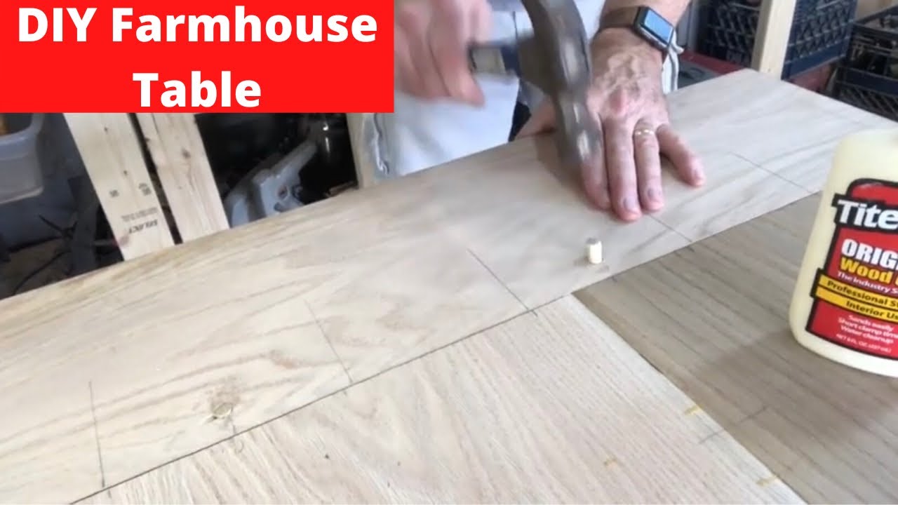 Mortis & Tenon Breadboard Ends - DIY Farmhouse Table w Breadboard Ends - Pt2