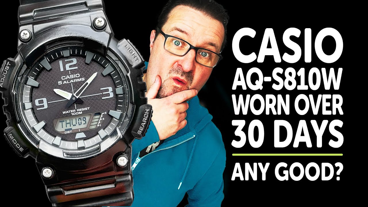 #CASIO AQ-S810W Long Term DAILY DRIVER REVIEW over 30 days, any good?