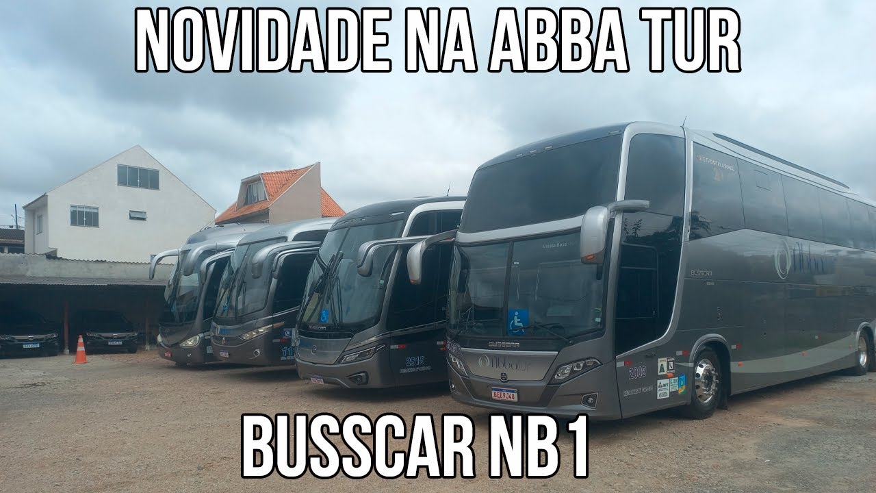 Conheça o Busscar NB1 da Abba Tur de Curitiba