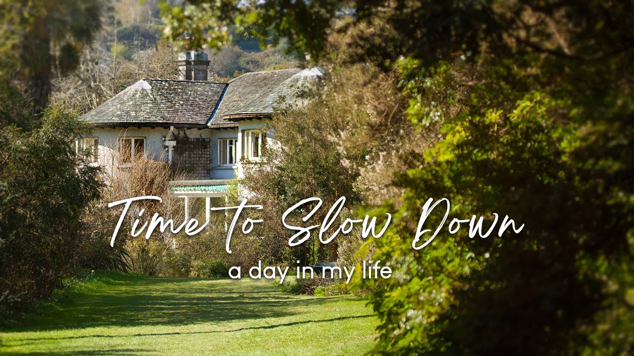 how to live a simple life | beatrix potter crafts | peaceful walk in an Irish garden