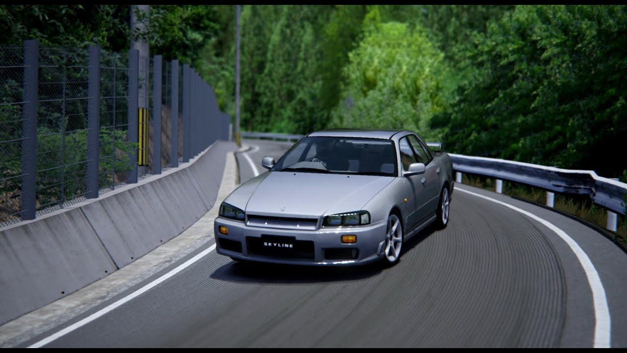 SKYLINE (ER34) 25GT-X Turbo Alpha 0.7.1 - Sakanotsuji Touge