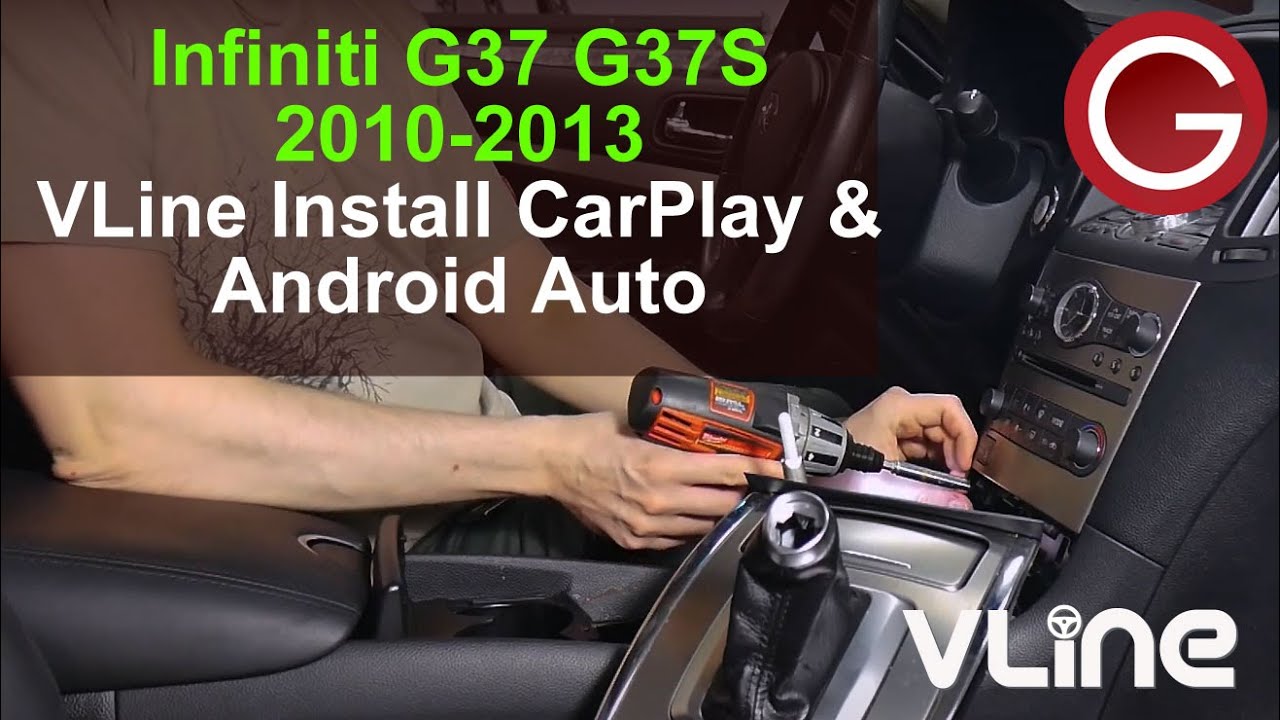 Руководство по установке перчаточного ящика VLine для Infiniti G37 G37S 2010–2013 гг. | Беспровод...