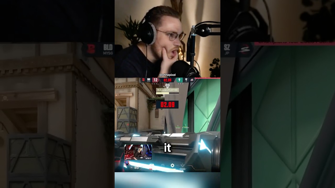 Insane Valorant clutch😳