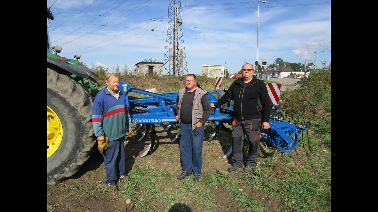DEMCO K&ouml;ckerling - Testov&aacute;n&iacute; a zaveden&iacute; nov&eacute;ho kypřiče Trio 300 v ZD Hos&iacute;n 8.9.2015