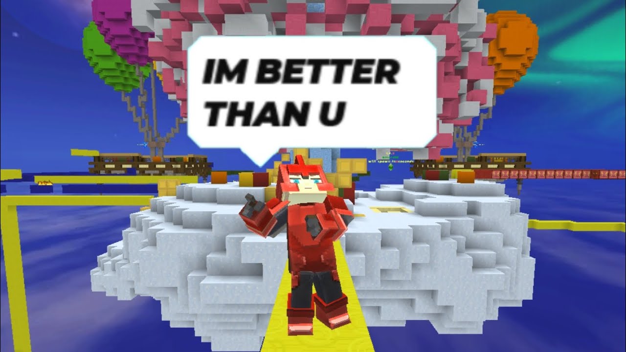 When your friend calls you a noob in Blockman Go....
