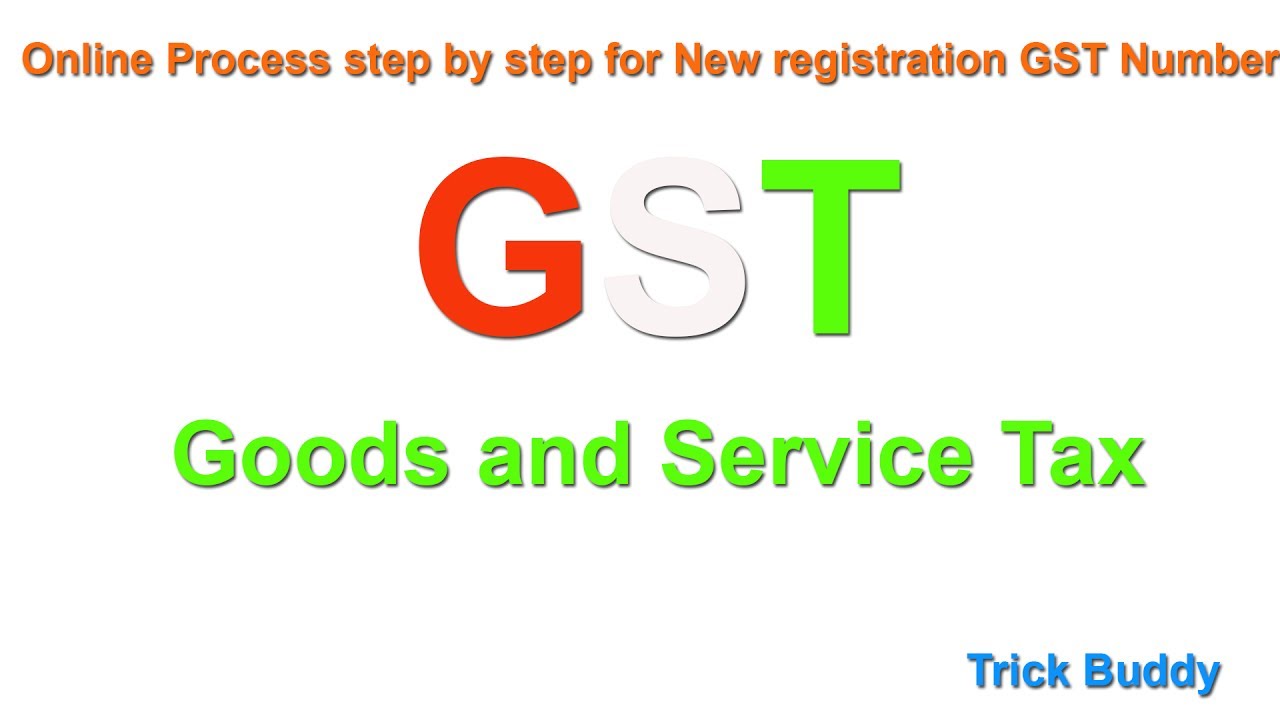 Get GST Number  Online from website  reg.gst.gov.in step by step process