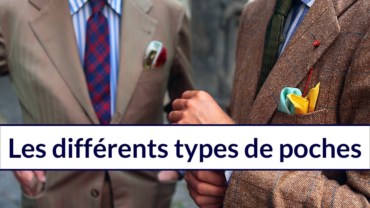 Le style de vos vestes: les différents types de poches