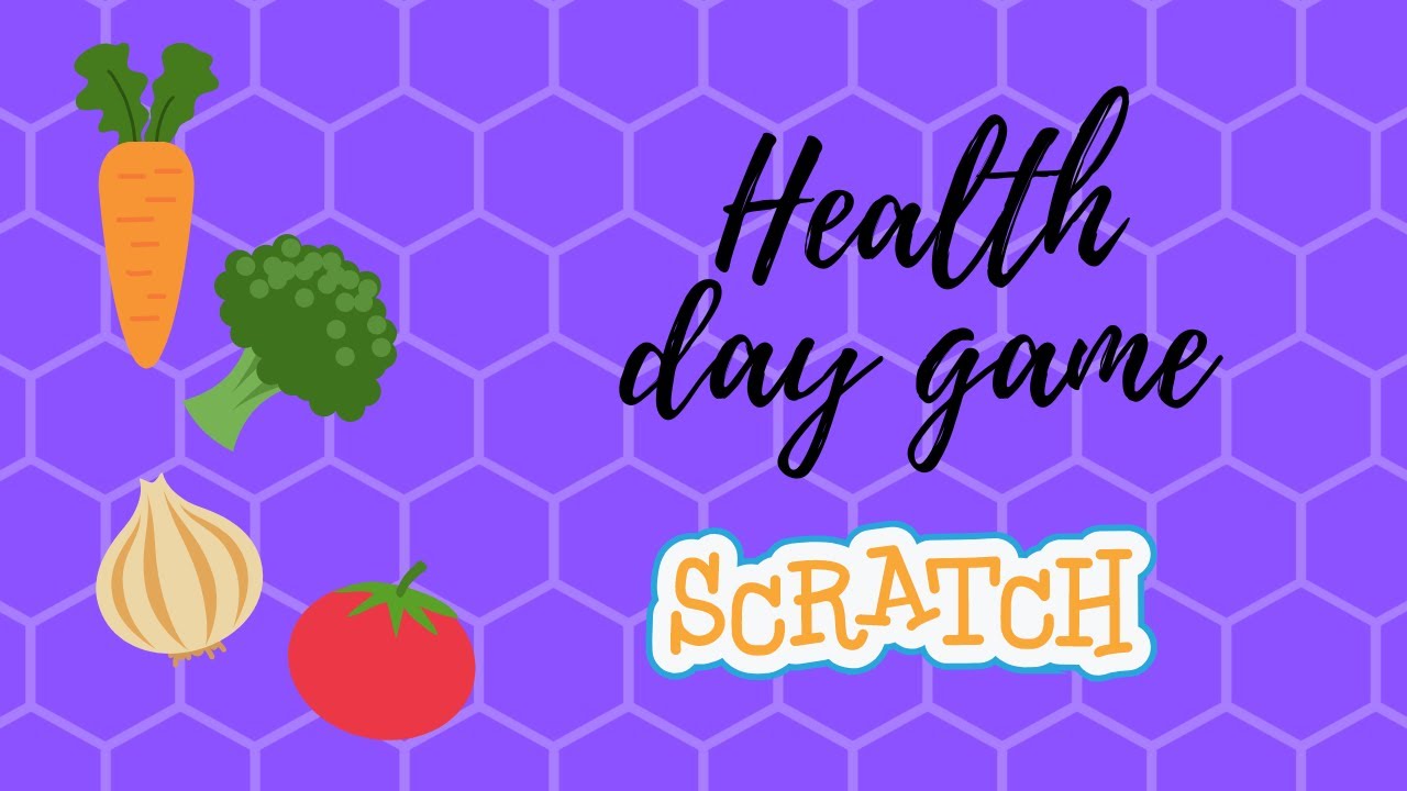 Healthy food game in scratch