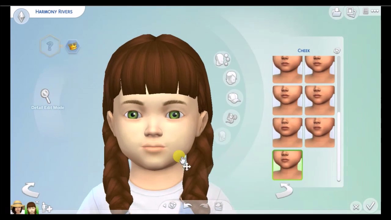 Big Sister Challenge Sim Creation
