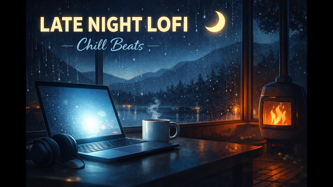 Late Night Window Lofi 🌙 Chill Beats for Study, Relax & Deep Focus