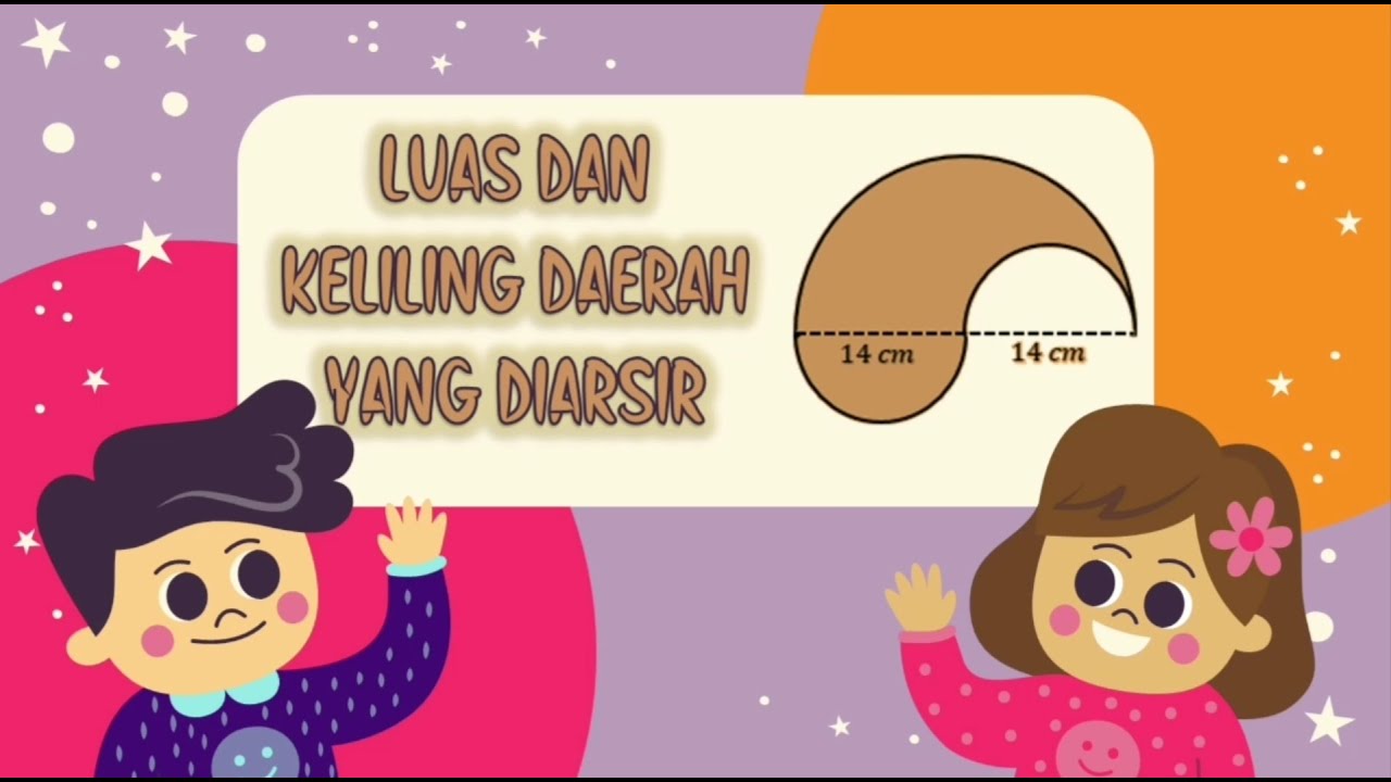 Luas dan Keliling Daerah Yang Diarsir (Lingkaran) 