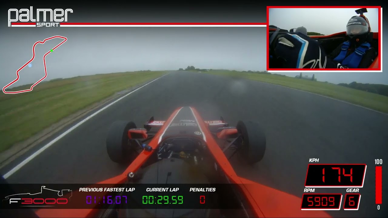 Palmersport F3000 - 2nd fastest lap of 2023 - 1.15.08
