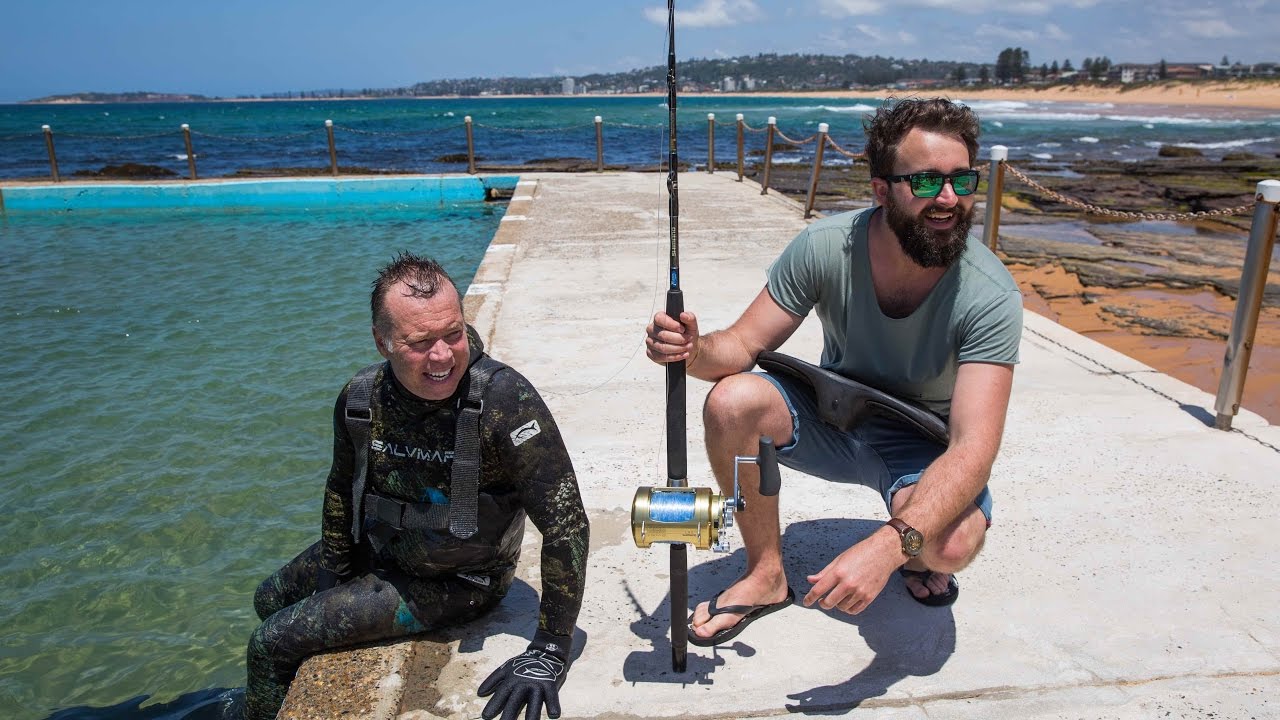Freediver vs Fisherman