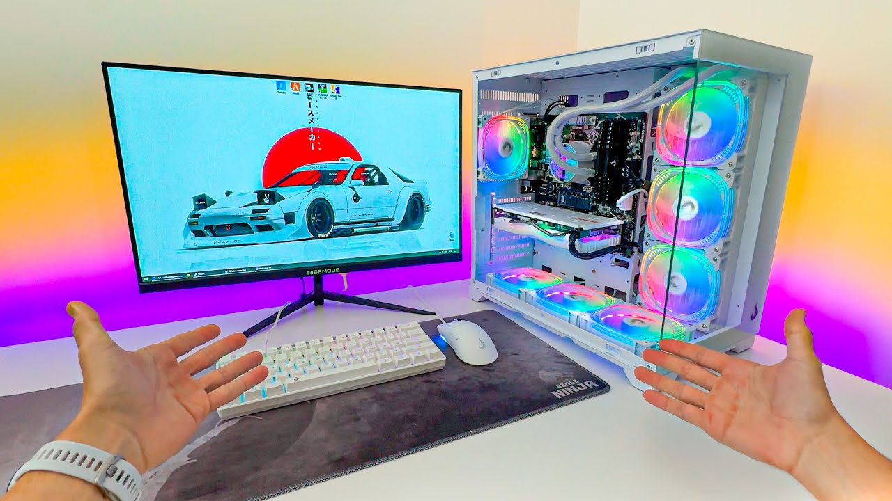 Montei o PC GAMER CUSTO BENEFICIO que RODA TUDO