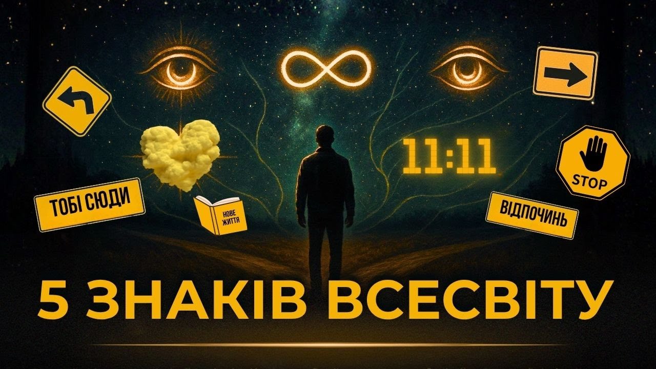 Навчися слухати Всесвіт і вирішиш всі свої проблеми 5 простих кроків