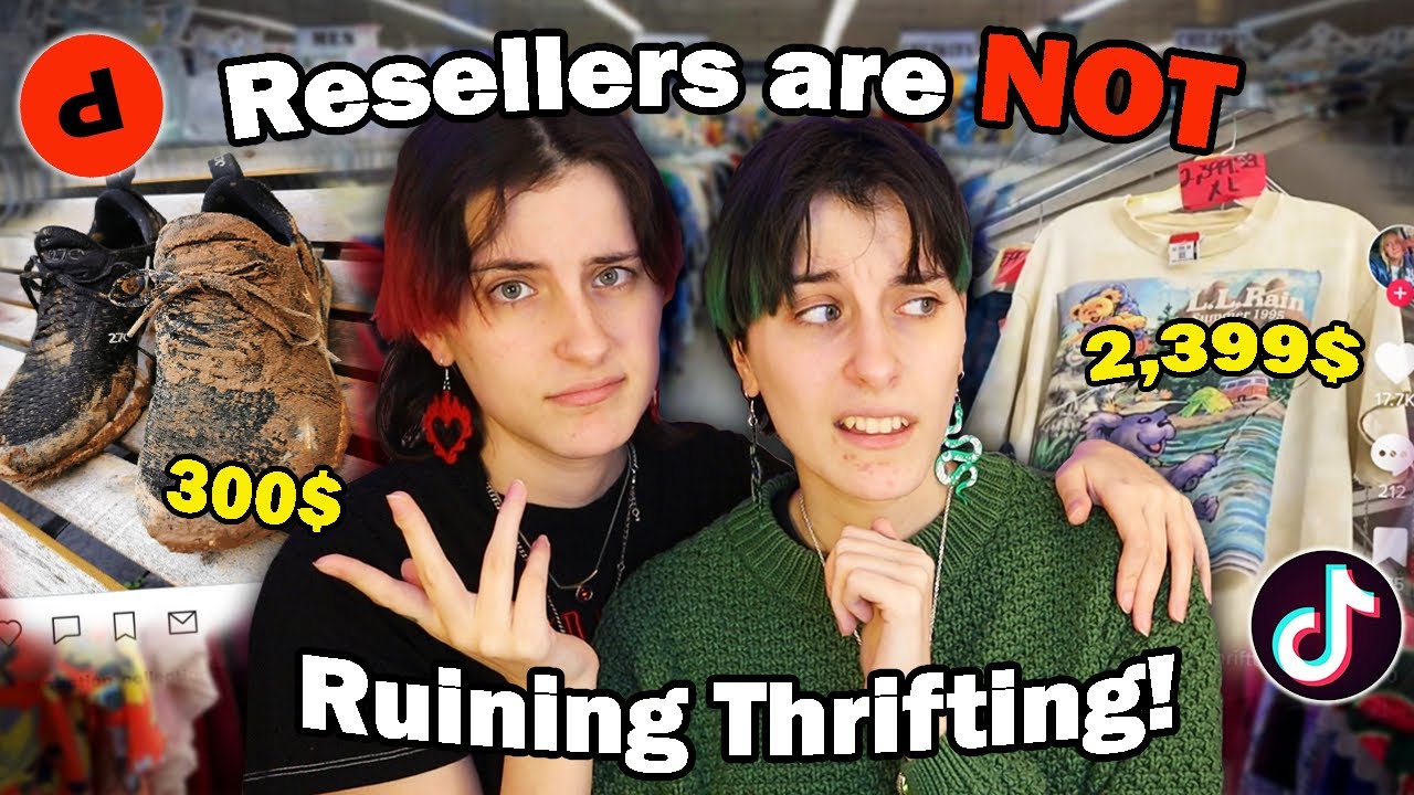 Why Resellers are NOT ruining thrifting - Video Essay