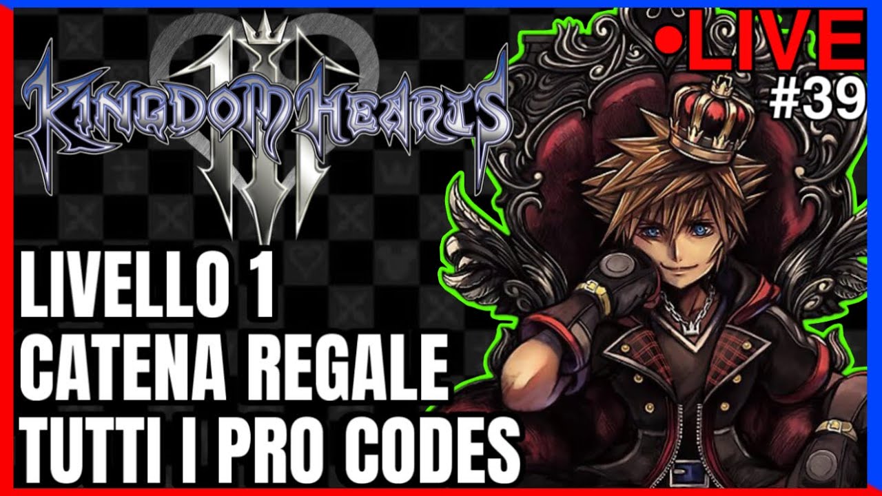 3 BOSS IN UN VIDEO! KINGDOM HEARTS 3 A LIVELLO 1! LIVE #39
