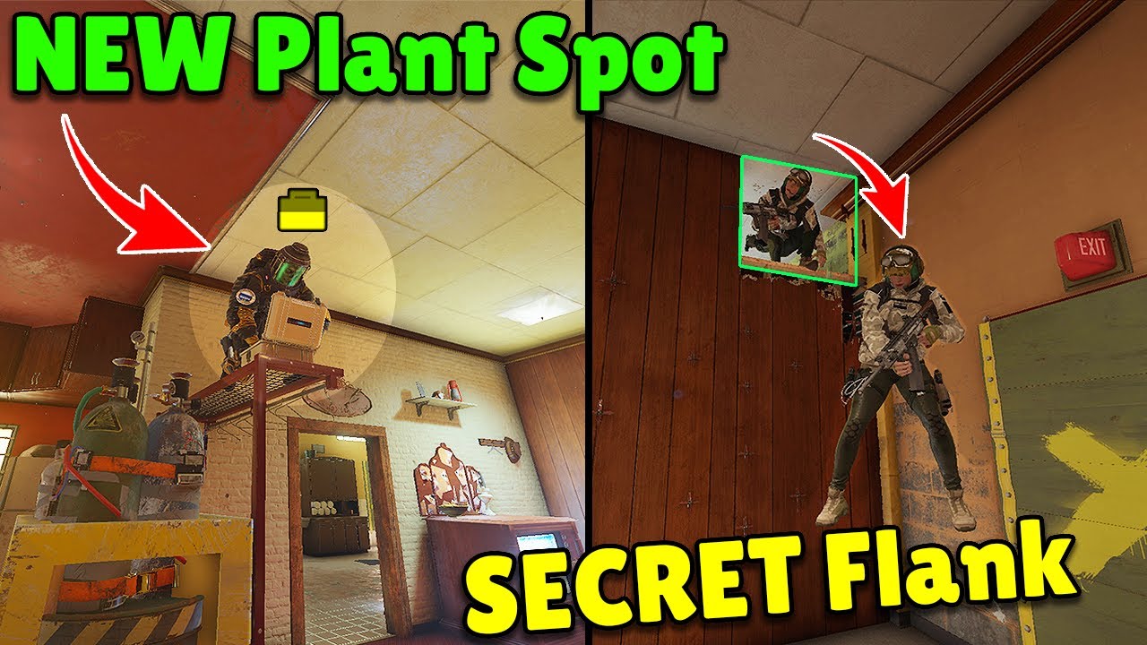 NEW *799* IQ Plant Spot On Reworked Outback | Best Flank Trick - Rainbow Six Siege